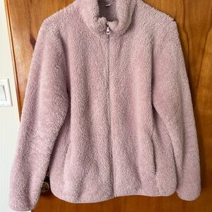 Light Pink Teddy Jacket